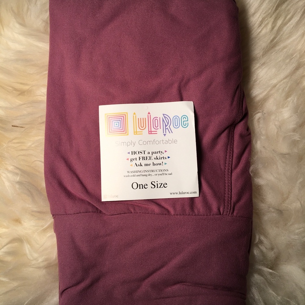 Lularoe leggings - light purple OS